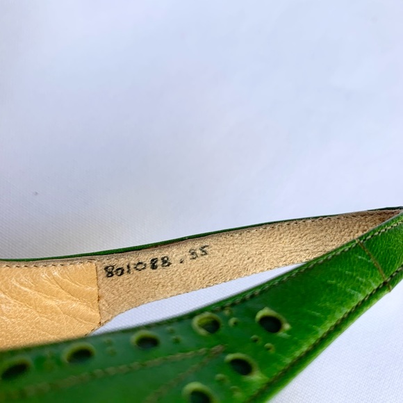 Hermés Green Shoes 35 - Picture 9 of 12